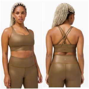 Lululemon Energy Bra Long Line Shine